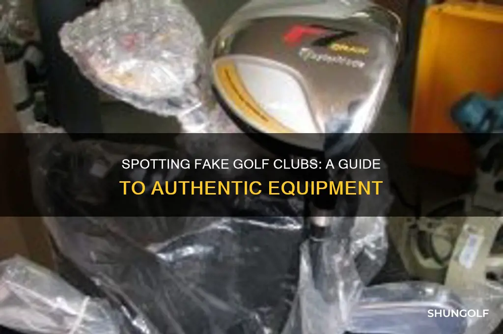 how to identify counterfeit golf clubs
