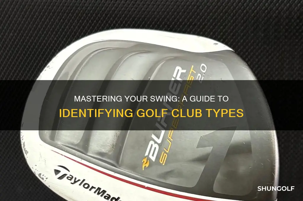 how to identify golf club type