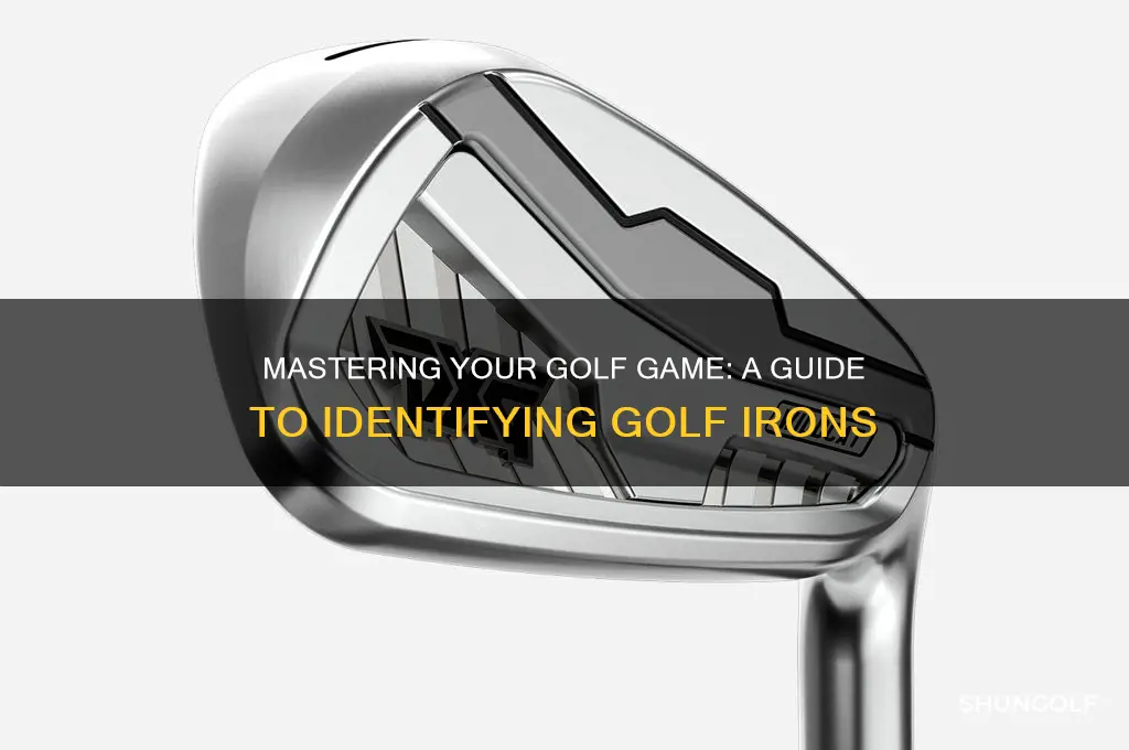 how to identify golf irons