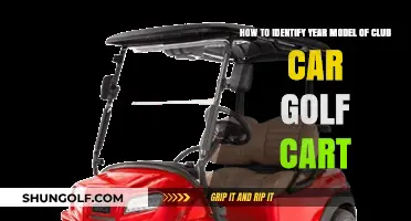 Identifying Your Club Car Golf Cart's Year Model: A Simple Guide