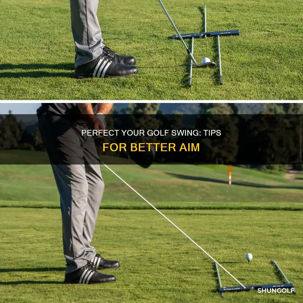 how to improve aim in golf