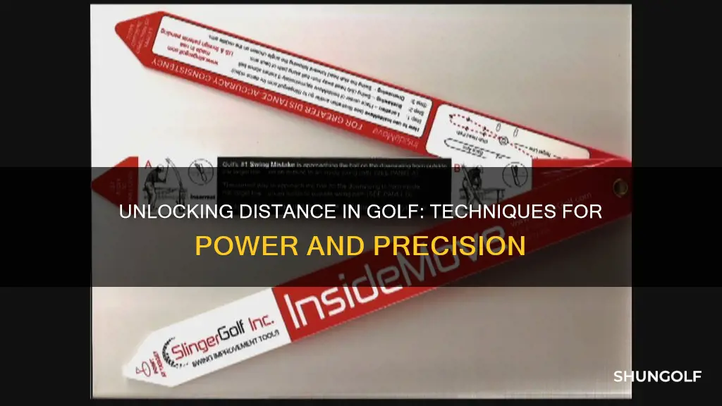 how to improve distance in golf