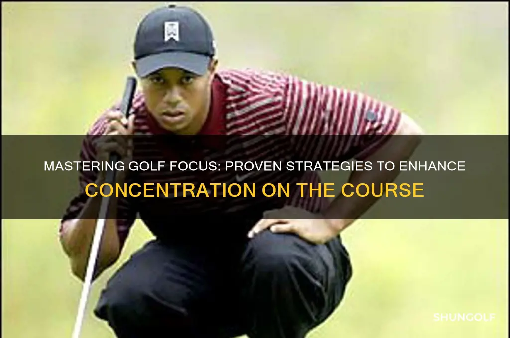 how to improve focus and concentration in golf