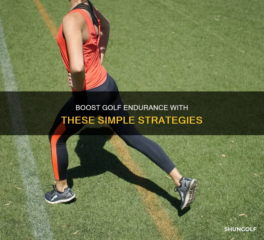 how to improve golf endurance