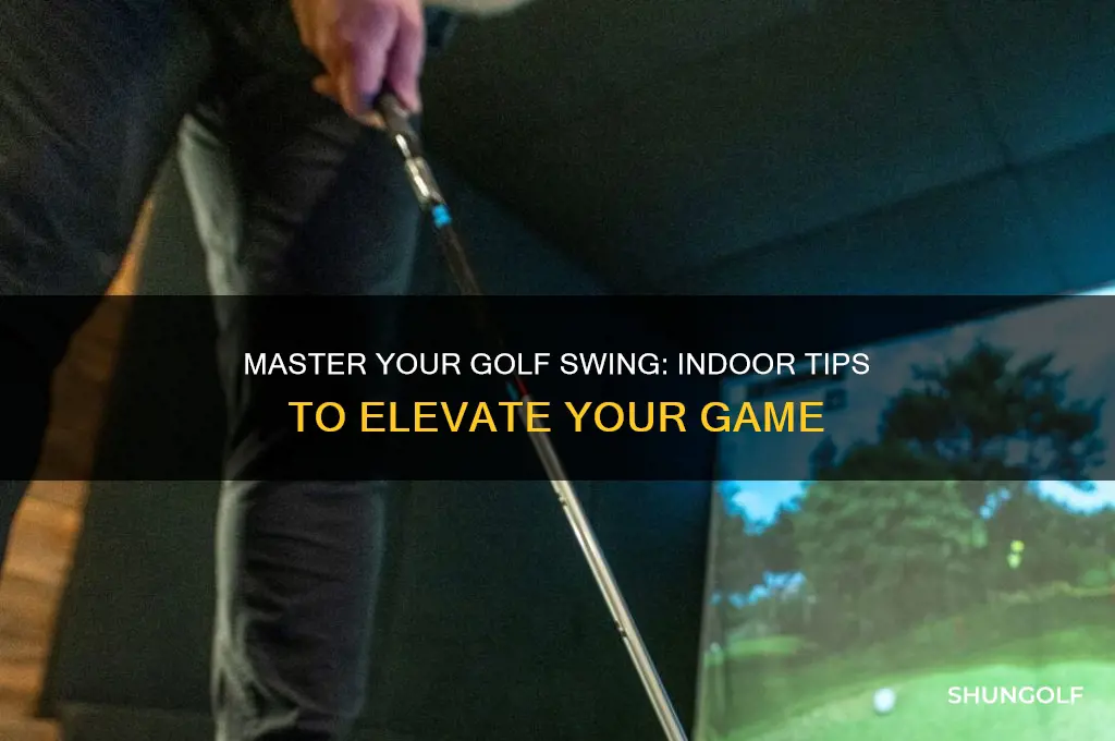 how to improve golf game indoors