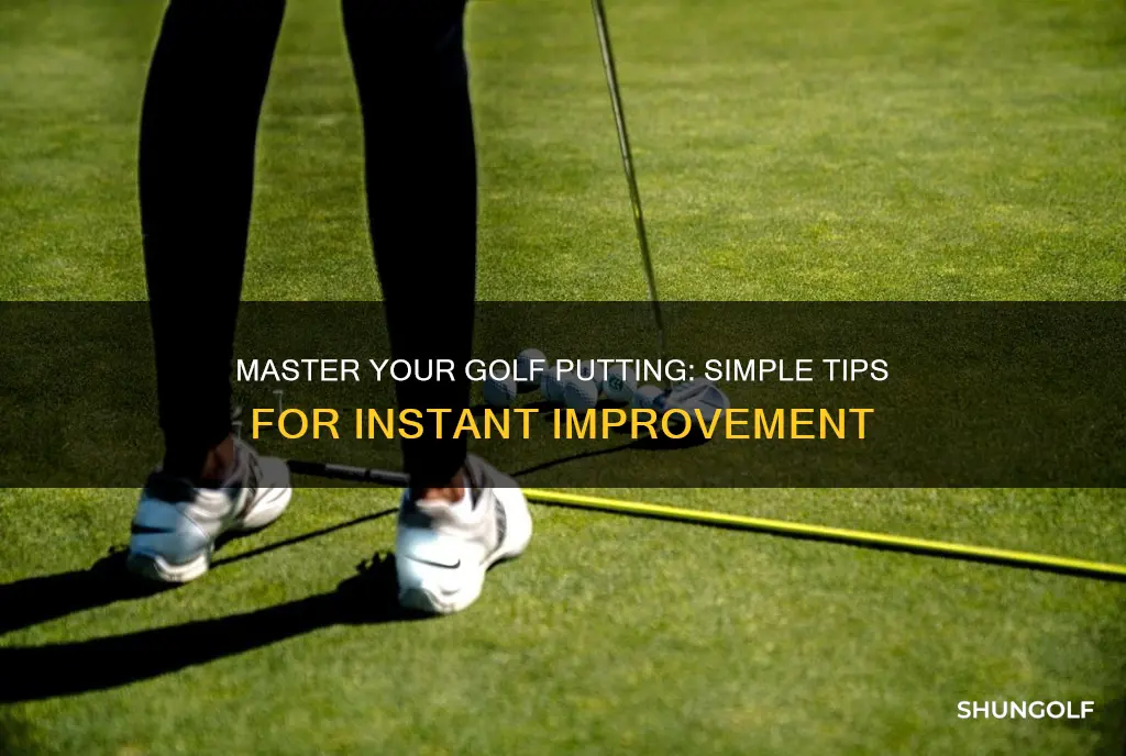 how to improve golf putting