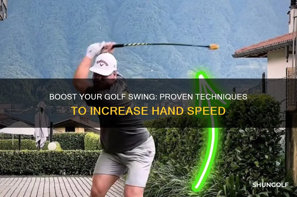 how to improve hand speed for golf