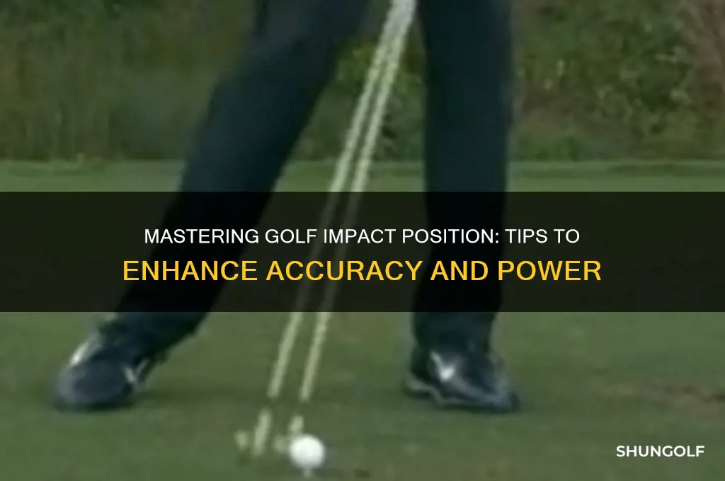 how to improve impact position in golf