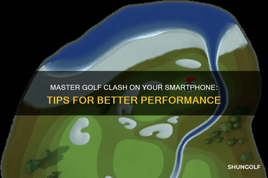 how to improve on golf clash with smartphone