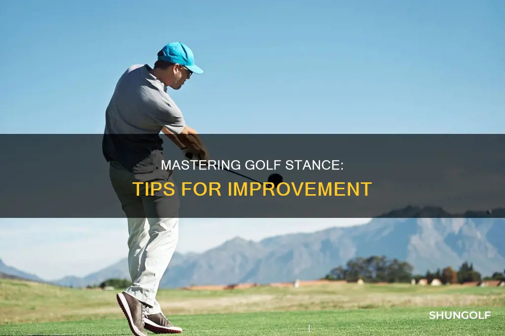 how to improve stance in golf