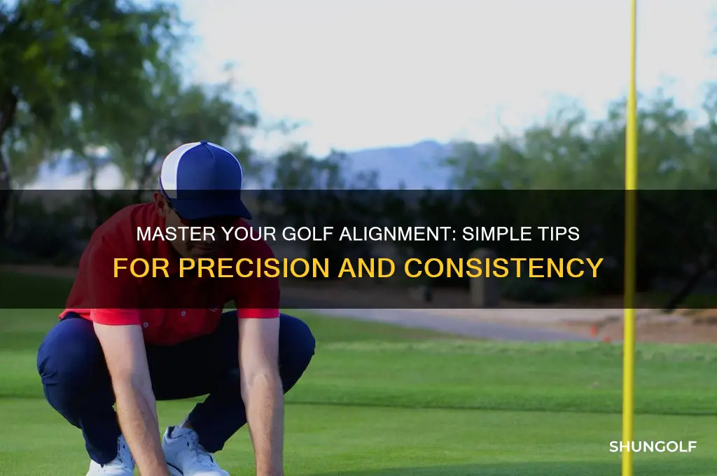how to improve your alignment in golf