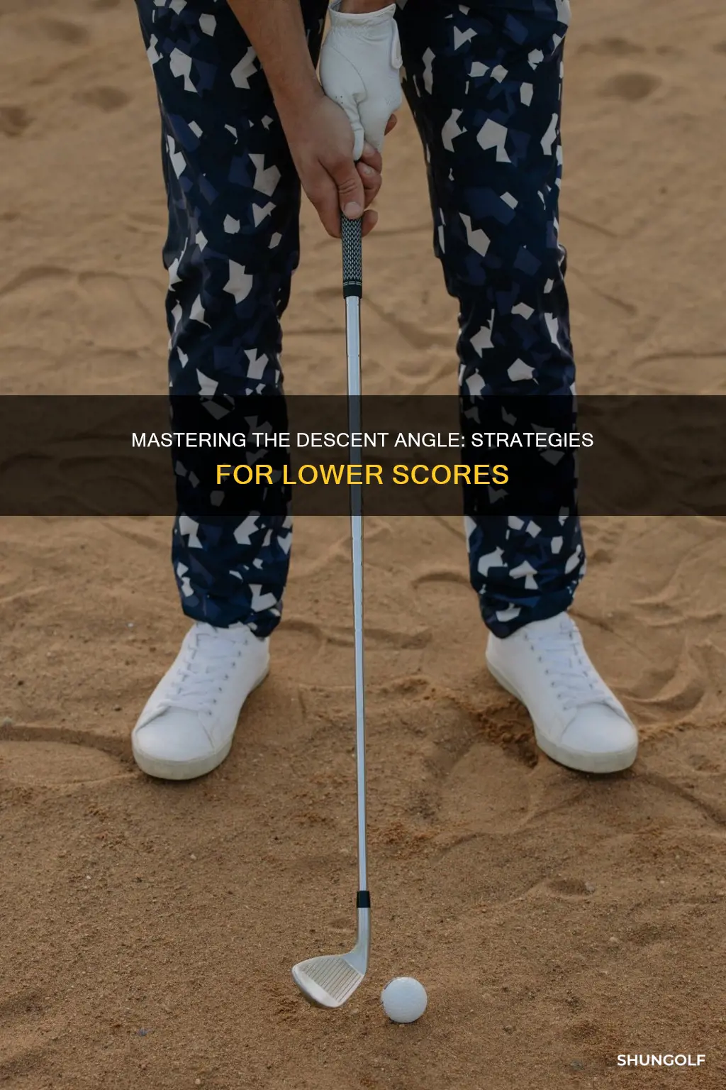 how to increase descent angle golf