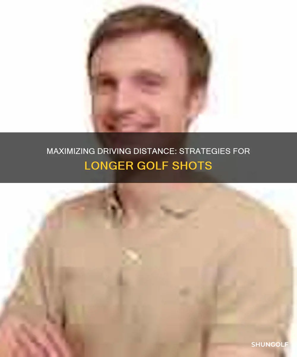 how to increase driving distance golf
