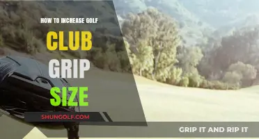 Enhance Your Golf Swing: Tips to Increase Club Grip Size