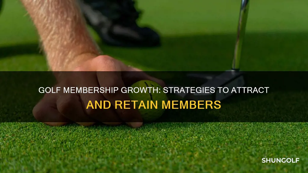 how to increase golf membership