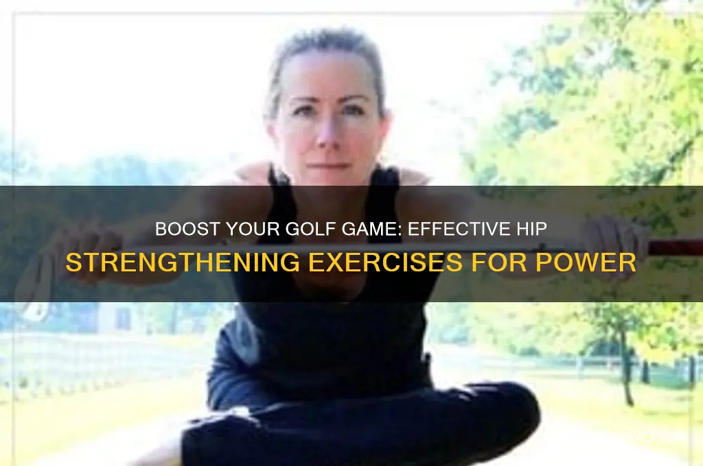 how to increase hip strength for golf