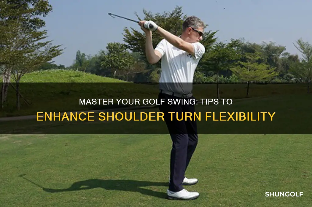 how to increase shoulder turn in golf