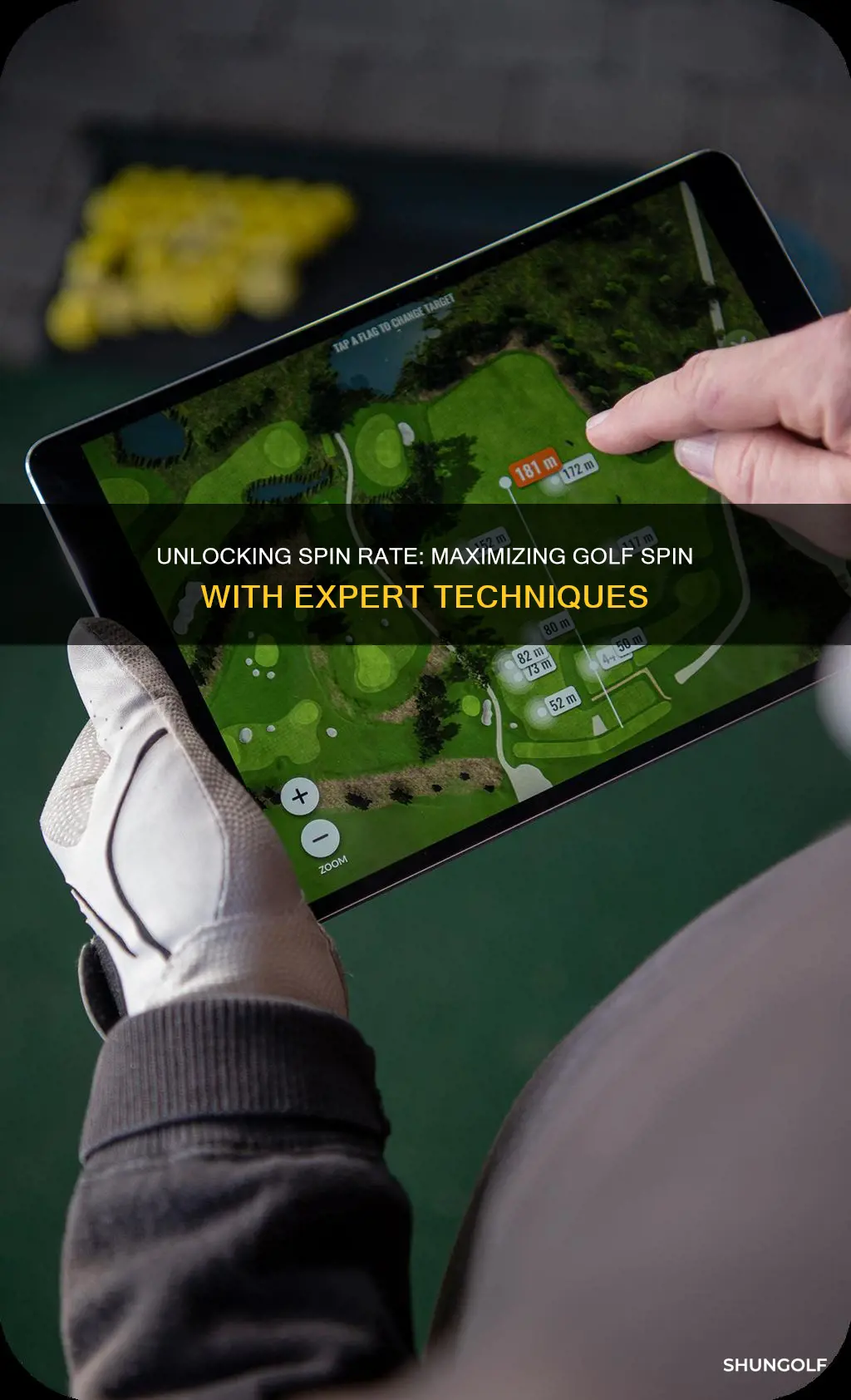 how to increase spin rate golf