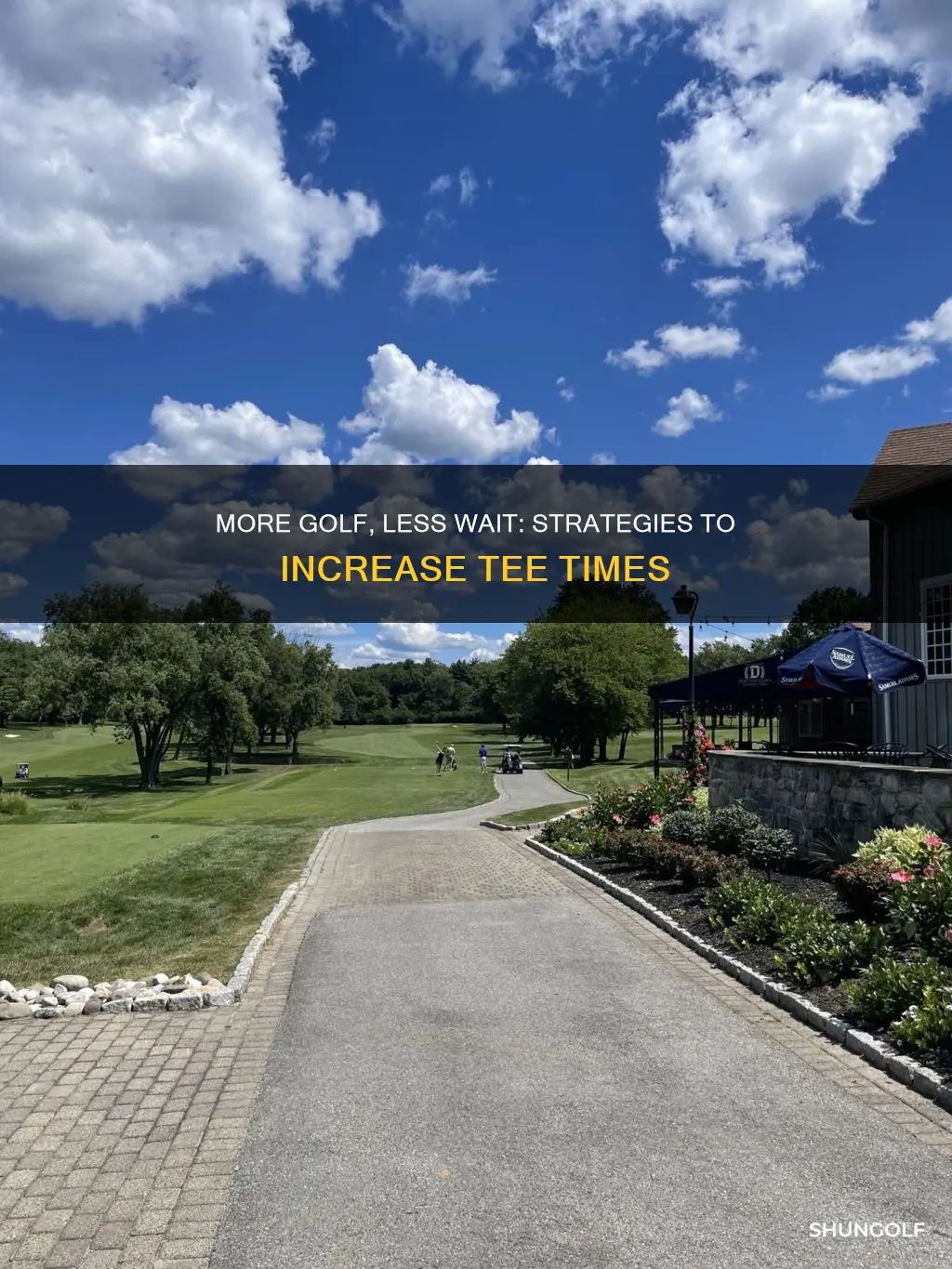 how to increase teetimes in golf