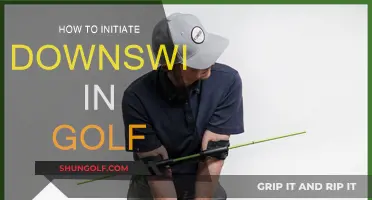 Initiating the Golf Downswing: A Step-by-Step Guide
