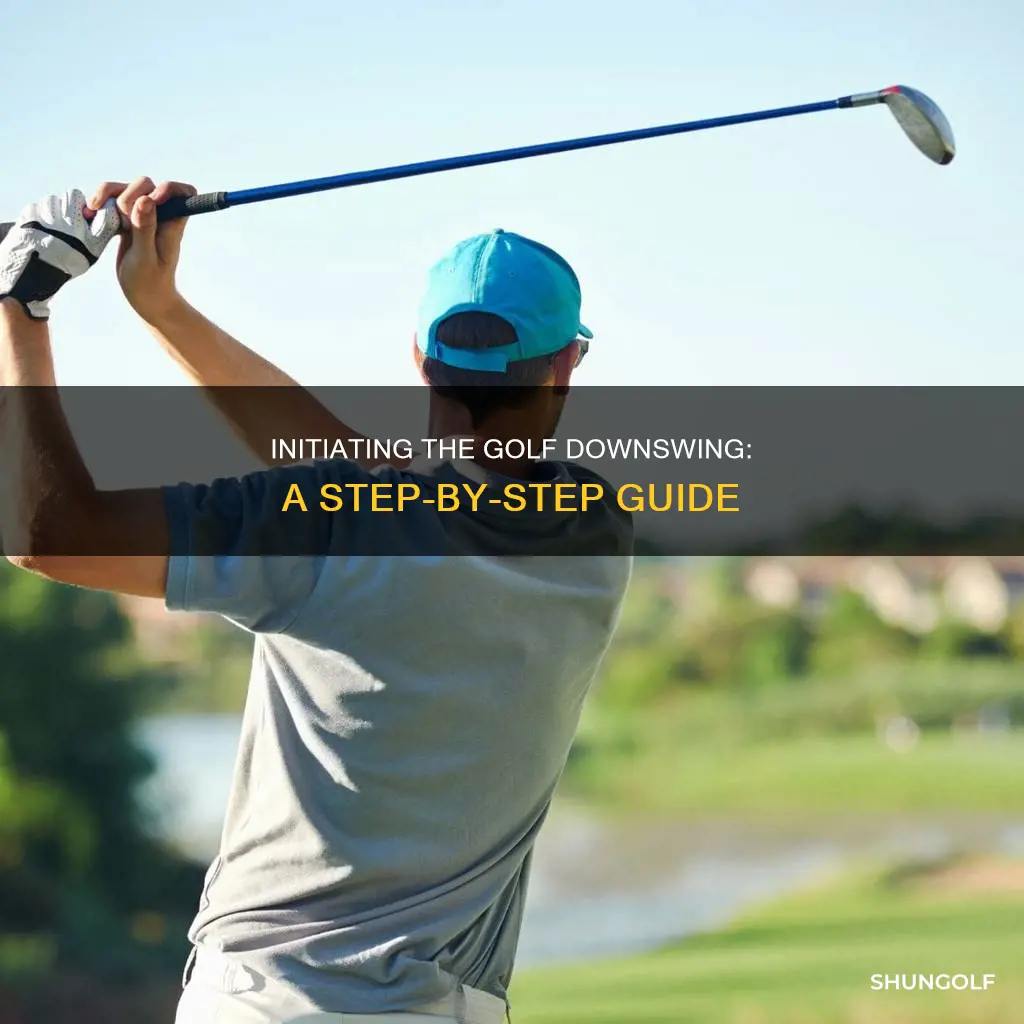 how to initiate downswing in golf