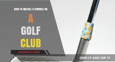 Mastering Golf Club Repairs: A Step-by-Step Guide to Installing Ferrules