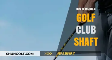 Master Golf Club Shaft Installation: A Step-by-Step Guide
