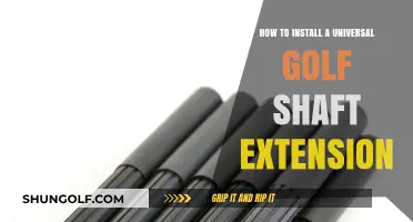 Extend Your Reach: A Guide to Universal Golf Shaft Extensions