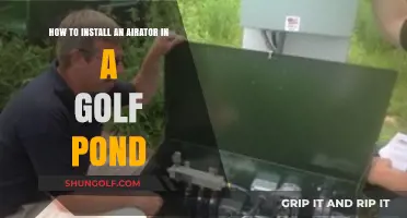 Easy Steps to Install an Aerator in Your Golf Pond