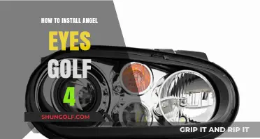 Step-by-Step Guide to Installing Angel Eyes on Your Golf 4