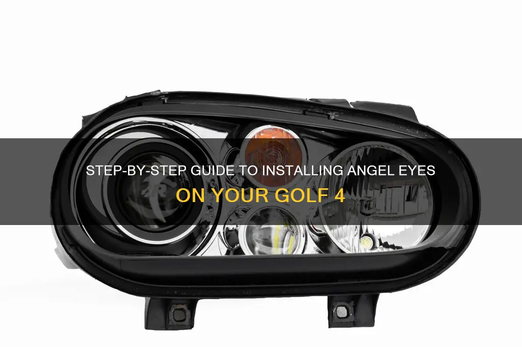 how to install angel eyes golf 4