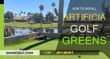 The Perfect Golf Green: DIY Installation Guide
