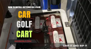Easy Steps to Install Batteries in Your Club Car Golf Cart