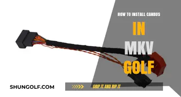 Step-by-Step Guide: Installing CANbus in Your MKV Golf Easily