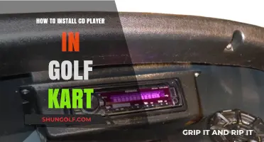 Easy Guide to Installing a CD Player in Your Golf Cart
