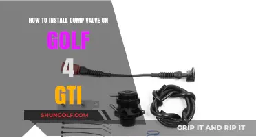 Installing a Dump Valve on Your Golf 4 GTI: Step-by-Step Guide