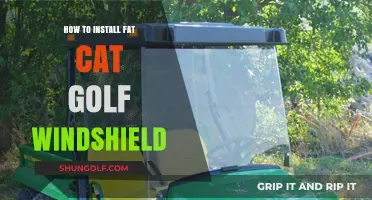 Easy Guide: Installing Your Fat Cat Golf Windshield Step-by-Step