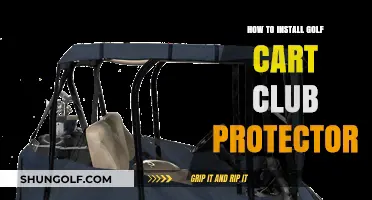 Easy Guide to Installing a Golf Cart Club Protector