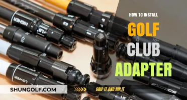 Easy Guide to Installing Golf Club Adapters for Custom Fit