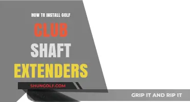 Easy Guide to Installing Golf Club Shaft Extenders for Better Swing