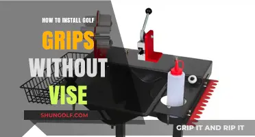 Mastering the Art of Golf Grip Installation: A Vise-Free Guide