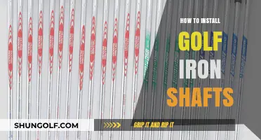 Mastering Golf Iron Shaft Installation: A Step-by-Step Guide