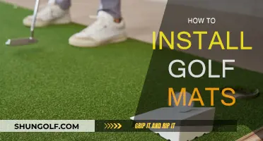 Guide to Installing Golf Mats at Home