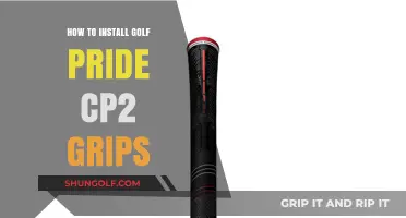 Mastering the Art of Golf Pride CP2 Grip Installation
