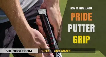 Master Your Putter: A Step-by-Step Guide to Installing Golf Pride Grips