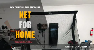 Step-by-Step Guide to Installing a Golf Protective Net at Home
