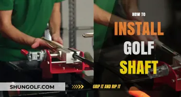 Mastering the Golf Shaft Installation: A Step-by-Step Guide