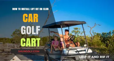 Step-by-Step Guide to Installing a Lift Kit on Your Club Car Golf Cart