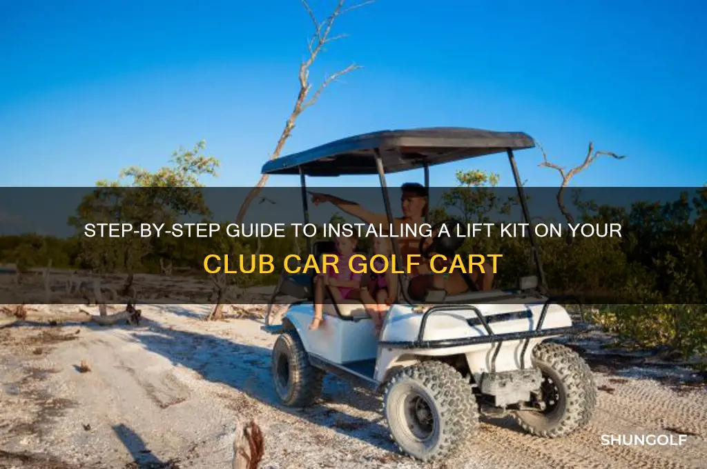 how to install lift kit on club car golf cart