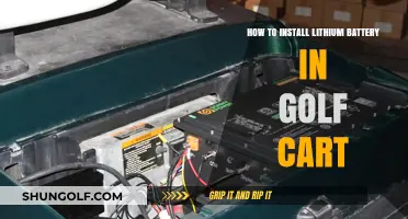 Step-by-Step Guide to Installing Lithium Batteries in Your Golf Cart